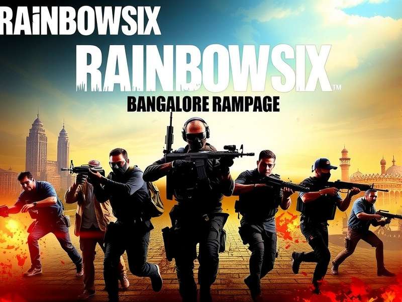 Rainbow Six Bangalore Rampage Game Banner
